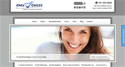 Desktop Screenshot of apexsmiles.com